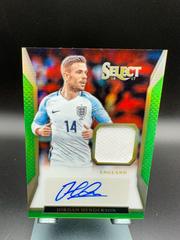 Jordan Henderson [Neon Green] Soccer Cards 2016 Panini Select Jersey Autographs Prices