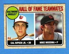 Cal Ripken Jr., Mike Mussina Baseball Cards 2019 Topps Throwback Thursday Prices