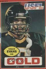 Vince Evans Football Cards 1985 Topps USFL Prices