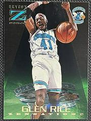 Glen Rice Basketball Cards 1996 Skybox Z Force Zensations Prices