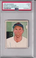 Danny Litwhiler [Without Copyright] Baseball Cards 1950 Bowman Prices