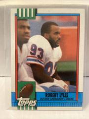Robert Lyles Football Cards 1990 Topps Prices