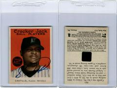 Luis Castillo [Mini Autograph] #221 Baseball Cards 2004 Topps Cracker Jack Prices