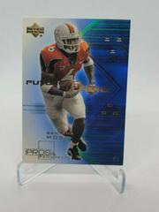 Santana Moss #F6 Football Cards 2001 Upper Deck Pros & Prospects Future Fame Prices