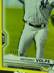 Anthony Volpe [Yellow] #BP-85 Baseball Cards 2021 Bowman Paper Prospects Prices