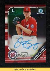 James Bourque [Red Refractor] #CPA-JB Baseball Cards 2019 Bowman Chrome Prospects Autographs Prices