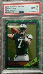 Geno Smith #2 Football Cards 2013 Topps Chrome 1986 Insert Prices