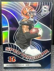 Ja'Marr Chase [Nebula] Football Cards 2022 Panini Spectra Spectracular Prices