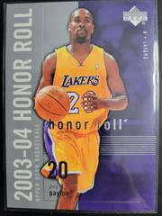 Gary Payton #37 Basketball Cards 2003 Upper Deck Honor Roll Prices