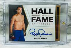 Royce Gracie [Red] #HF-RGC Ufc Cards 2021 Panini Chronicles UFC Hall of Fame Autographs Prices