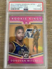 Donovan Mitchell [Pink] Basketball Cards 2017 Panini Donruss Optic Rookie Kings Prices