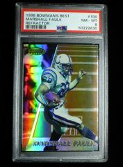 Marshall Faulk [Refractor] Football Cards 1996 Bowman's Best Prices