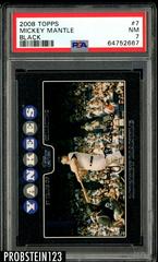 Mickey Mantle [Black] #7 Baseball Cards 2008 Topps Prices