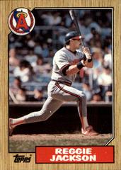 Reggie Jackson #300 Baseball Cards 1987 Topps Prices