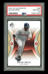 David Ortiz Baseball Cards 2007 SP Authentic Prices
