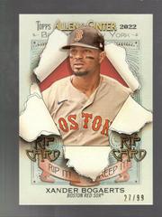 Xander Bogaerts Baseball Cards 2022 Topps Allen & Ginter Rip Cards Prices