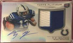 T.Y. Hilton [Autograph Patch] #147 Football Cards 2012 Topps Platinum Prices