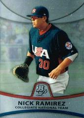 Nick Ramirez #PP45 Baseball Cards 2010 Bowman Platinum Prospects Prices