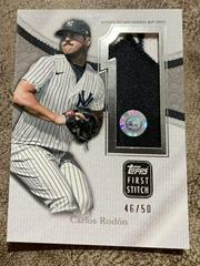 Carlos Rodon Baseball Cards 2023 Topps Update First Stitch Patch Prices