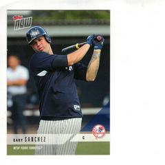 Gary Sanchez Baseball Cards 2018 Topps Now Road to Opening Day Prices