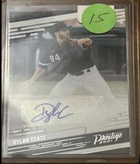 Dylan Cease #PR-DC Baseball Cards 2021 Panini Chronicles Prestige Autographs Prices