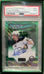 Dylan Cozens [Emerald Surge] #R-DC Hockey Cards 2020 O Pee Chee Platinum Rookie Autographs Prices