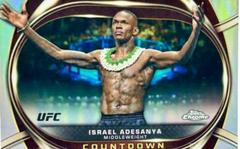 Israel Adesanya #COU-23 Ufc Cards 2024 Topps Chrome UFC Countdown Prices