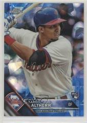 Aaron Altherr #419 Baseball Cards 2016 Topps Chrome Sapphire Prices