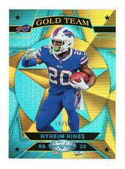 Nyheim Hines [Teal] #GT-10 Football Cards 2023 Panini Certified Gold Team Prices