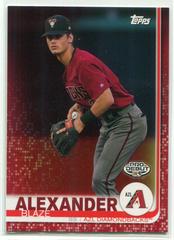 Blaze Alexander [Red] #162 Baseball Cards 2019 Topps Pro Debut Prices