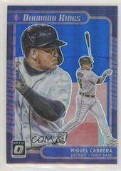 Miguel Cabrera [Pandora Blue] Baseball Cards 2021 Panini Donruss Optic Prices