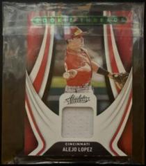 Alejo Lopez [Green] #RT-AL Baseball Cards 2022 Panini Absolute Rookie Threads Retail Prices