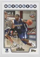 O.J. Mayo [Gold Foil] Basketball Cards 2008 Topps Prices