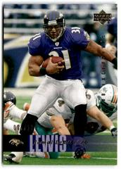 Jamal Lewis [Exclusives Gold] Football Cards 2006 Upper Deck Prices