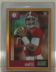 Jalen Hurts [First Down] Football Cards 2020 Panini Score Prices