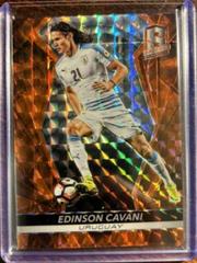 Edinson Cavani [Orange] #21 Soccer Cards 2016 Panini Spectra Prices