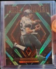 Roger Staubach [Green] #FF-6 Football Cards 2022 Panini Phoenix Fire Forged Prices