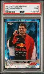 Max Verstappen [Sapphire Red] #1 Racing Cards 2022 Topps Chrome Formula 1 Prices