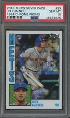 Jeff McNeil #33 Baseball Cards 2019 Topps Silver Pack 1984 Chrome Promo Prices