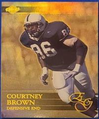 Courtney Brown #80 Football Cards 2000 Collector's Edge Graded Prices