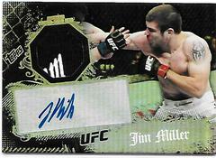 Jim Miller [Autograph Relic] Ufc Cards 2010 Topps UFC Main Event Prices