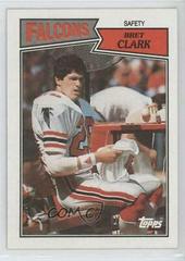 Bret Clark #258 Football Cards 1987 Topps Prices