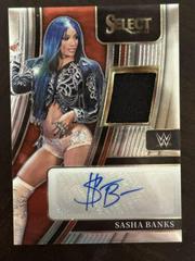Sasha Banks Wrestling Cards 2022 Panini Select WWE Autograph Memorabilia Prices