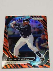 Randy Arozarena [Tiger Stripe Prizm] #53 Baseball Cards 2020 Panini Prizm Prices