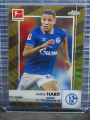 Amine Harit [Gold Wave Refractor] Soccer Cards 2020 Topps Chrome Bundesliga Prices