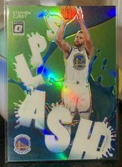 Stephen Curry [Lime Green] Basketball Cards 2020 Panini Donruss Optic Splash Prices