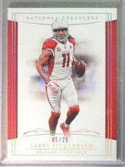 Larry Fitzgerald [Holo Silver] #5 Football Cards 2018 National Treasures Prices