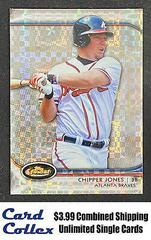 Chipper Jones [Xfractor] #58 Baseball Cards 2012 Finest Prices