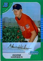 Adam Harben #222 Baseball Cards 2005 Bowman Chrome Prices