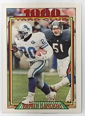 Barry Sanders #2 Football Cards 1992 Topps 1000 Yard Club Prices